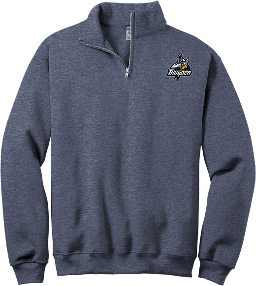 Mon Valley Thunder NuBlend 1/4-Zip Cadet Collar Sweatshirt
