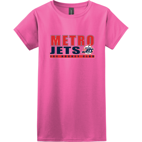 Metro Jets Softstyle Ladies T-Shirt