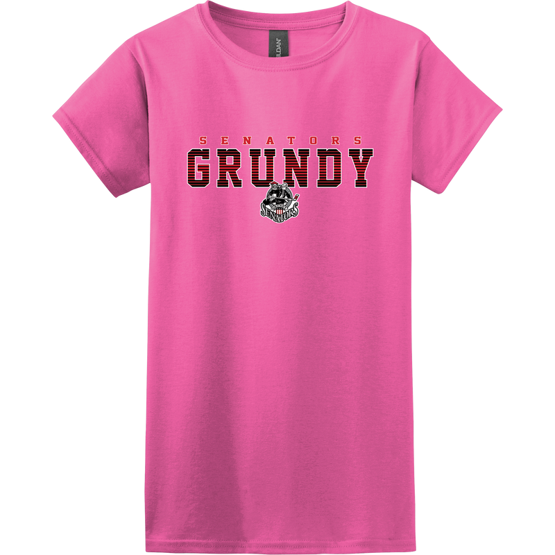 Grundy Senators Softstyle Ladies' T-Shirt