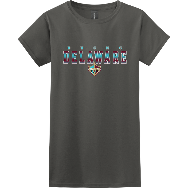 Delaware Ducks Softstyle Ladies' T-Shirt