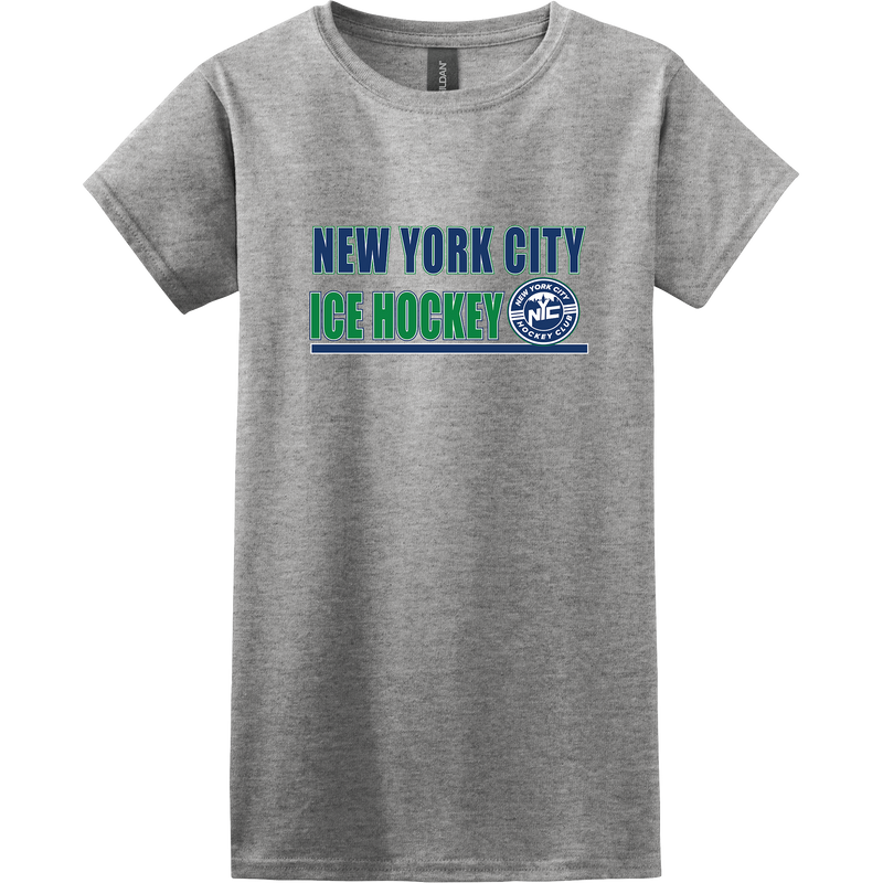 NYC Hockey Club Softstyle Ladies T-Shirt