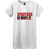 Seacoast Spartans (Ice Hockey) Softstyle Ladies' T-Shirt