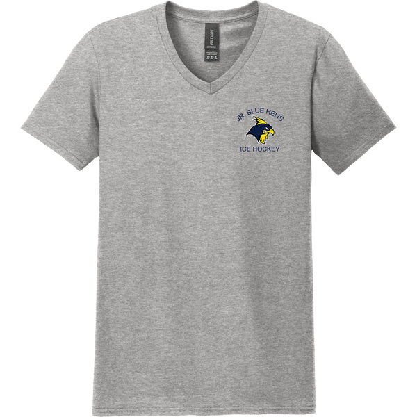 Delaware Jr. Blue Hens Softstyle V-Neck T-Shirt