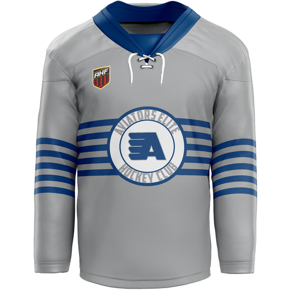 NJ Jets Aviators 8U Adult Goalie Hybrid Jersey