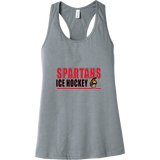 Seacoast Spartans (Ice Hockey) Womens Jersey Racerback Tank