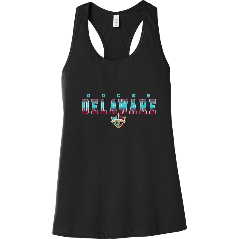 Delaware Ducks Womens Jersey Racerback Tank