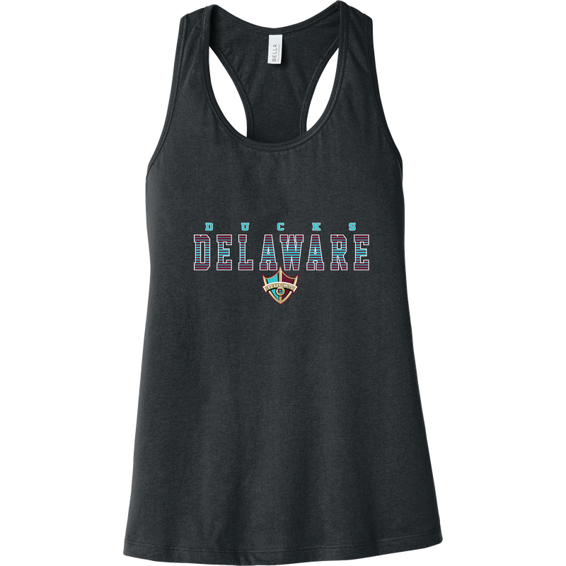 Delaware Ducks Womens Jersey Racerback Tank