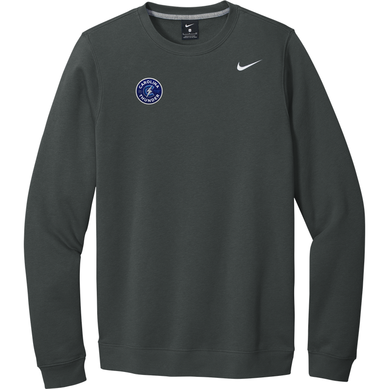 Carolina Thunder Nike Club Fleece Crew