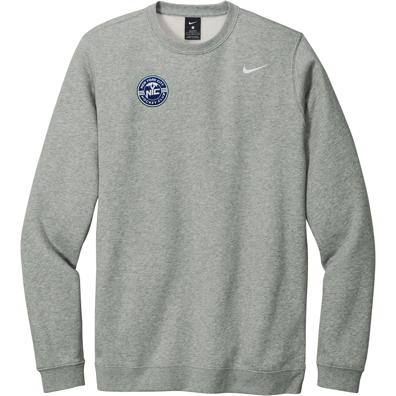 NYC Hockey Club Nike Club Fleece Crew