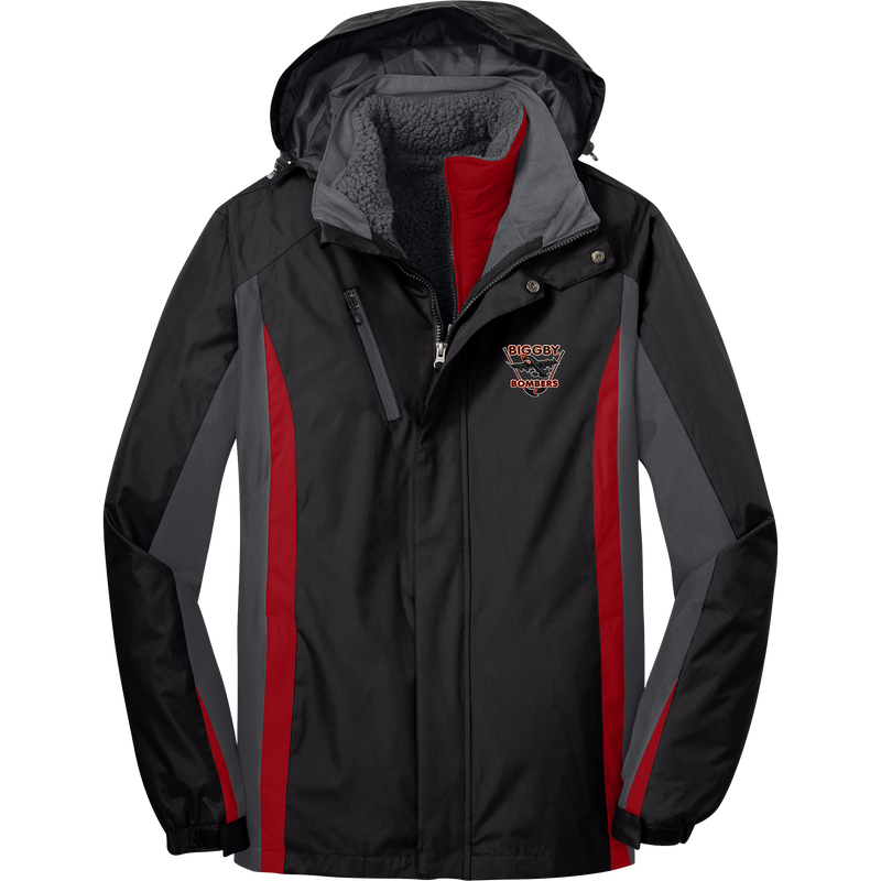 Biggby Bombers Colorblock 3-in-1 Jacket