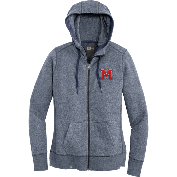Mount St. Charles New Era Ladies French Terry Full-Zip Hoodie