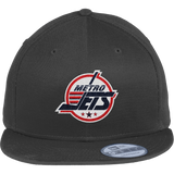 Metro Jets New Era Flat Bill Snapback Cap