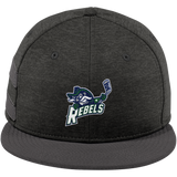 Kensington Valley Rebels New Era Shadow Heather Striped Flat Bill Snapback Cap