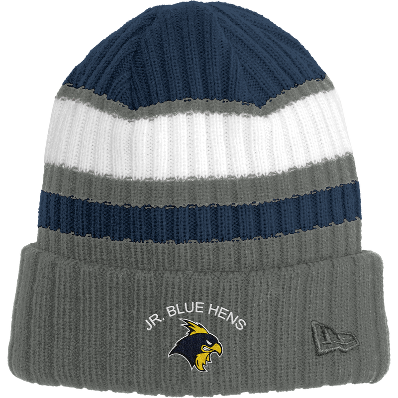 Delaware Jr. Blue Hens New Era Ribbed Tailgate Beanie