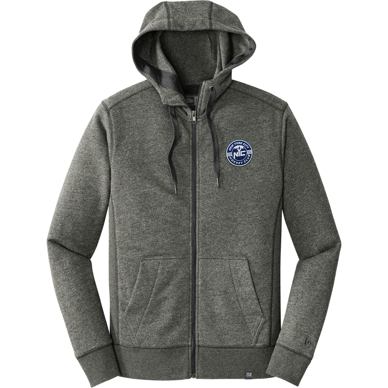 NYC Hockey Club New Era French Terry Full-Zip Hoodie