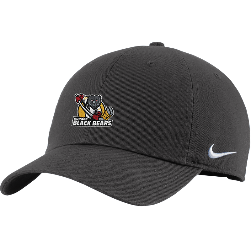 Dupage Black Bears Nike Heritage Cotton Twill Cap