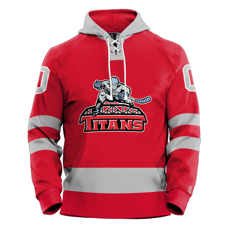 NJ Titans Youth Sublimated Retro Hoodie
