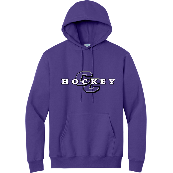 Curry College Essential Fleece Pullover Hooded Sweatshirt