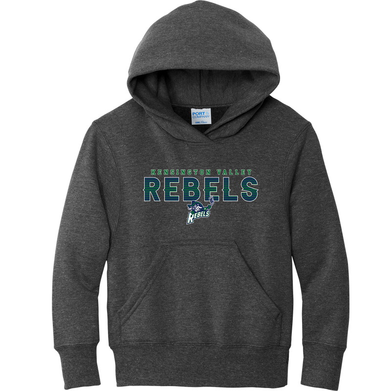 Kensington Valley Rebels Youth Core Fleece Pullover Hooded Sweatshirt