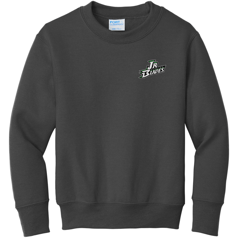 Junior Blades Youth Core Fleece Crewneck Sweatshirt