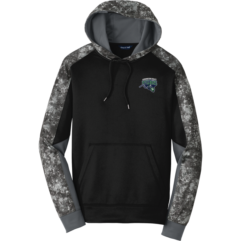 Kensington Valley Raiders Sport-Wick Mineral Freeze Fleece Colorblock Hooded Pullover