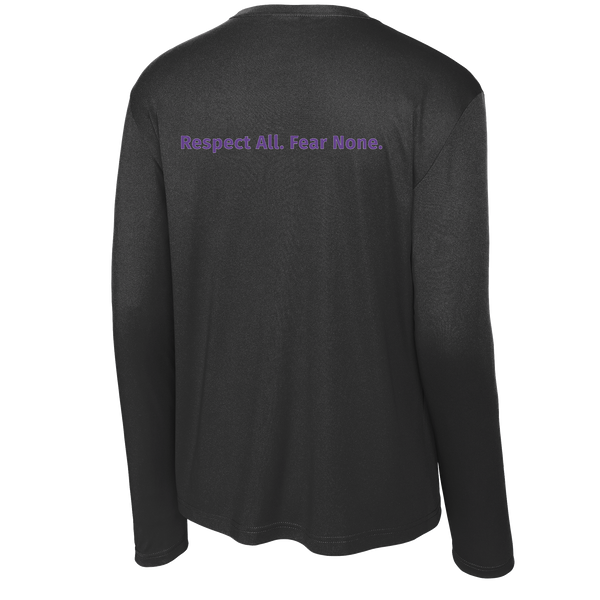 Curry College (Fear None Hockey) Youth Long Sleeve PosiCharge Competitor Tee