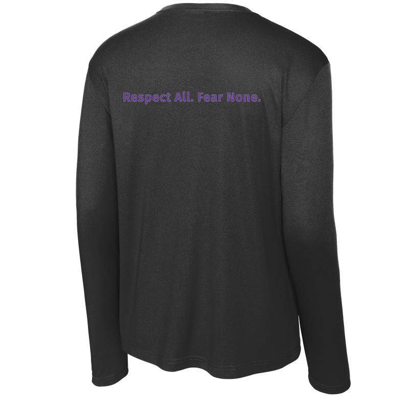 Curry College (Fear None Hockey) Youth Long Sleeve PosiCharge Competitor Tee