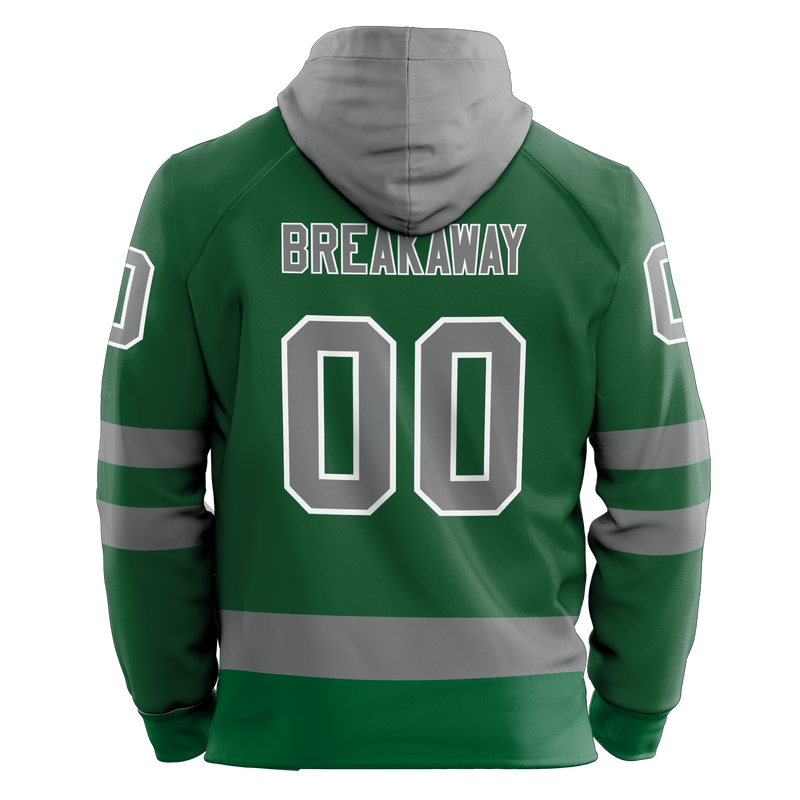 Lansing Spartans Adult Sublimated Retro Hoodie